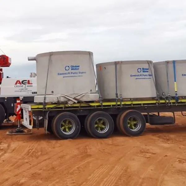 Wastewater Pumping Station for SA Water